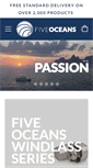 Mobile Screenshot of five-oceans.com